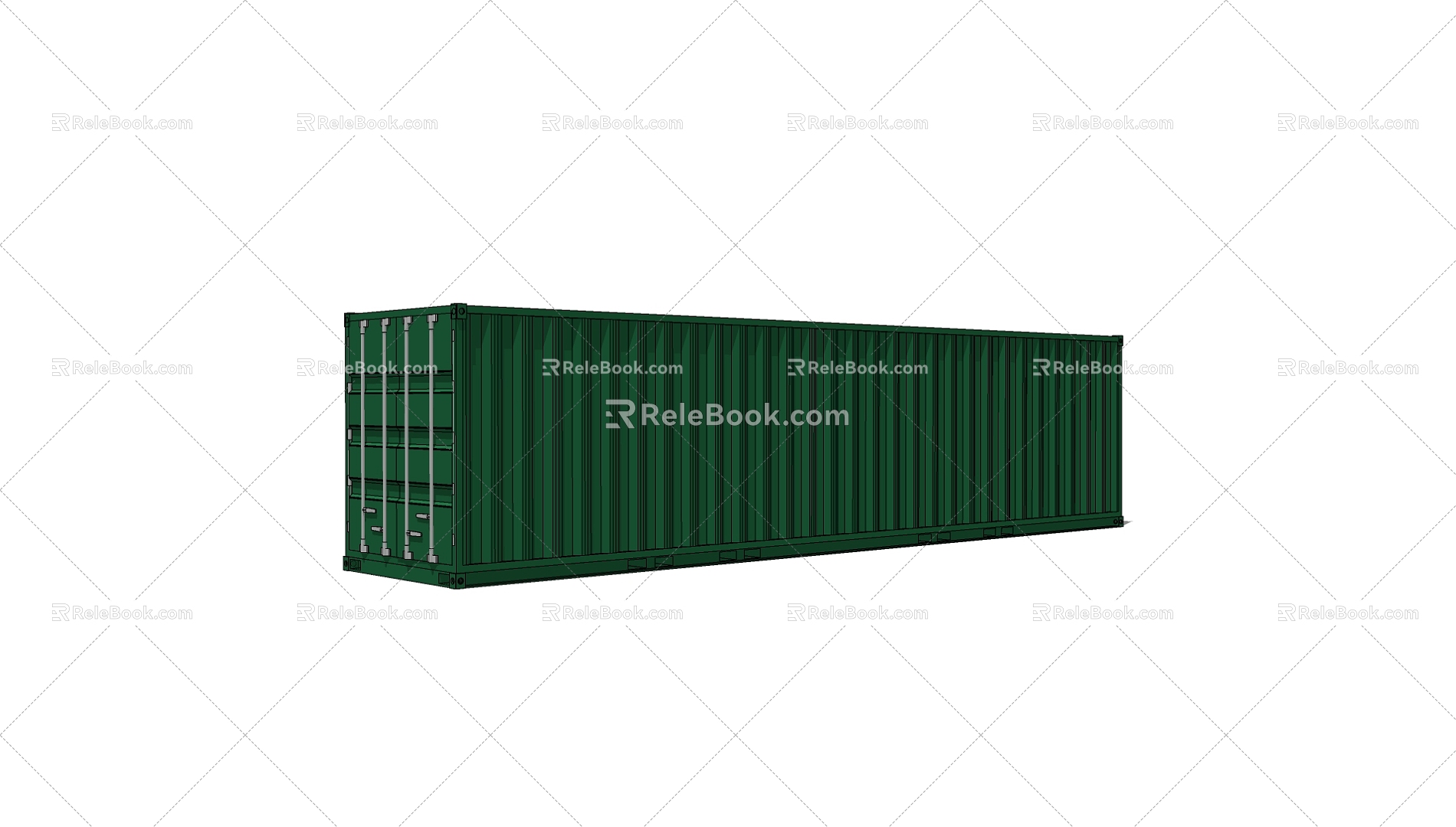 Container 3d model