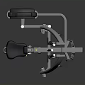 Strength Training Fitness Machine With Seated Position And Metal Frame Design