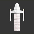 Modern spaceship sci-fi transport plane sci-fi transport ship sci-fi cargo ship cargo ship 3d model