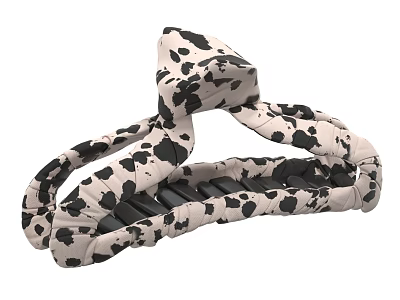 Cow Print Soft Cushion with Comfortable Material for Home Seating Use 3d model