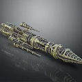 Ornate Ancient Decorative Weapon With Elaborate Carvings And Intricate Design