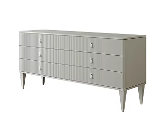 Modern Entrance Cabinet 3d model
