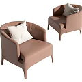 Single sofa 3d model