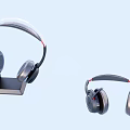 High Quality Over Ear Headphones with Wireless Microphone and Stand for Premium Audio Experience