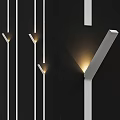Simple Wall Lamp Wall Lamp Square Wall Lamp Strip Wall Lamp Simple Wall Lamp Shape Wall Lamp 3d model