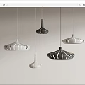 Modern chandelier 3d model