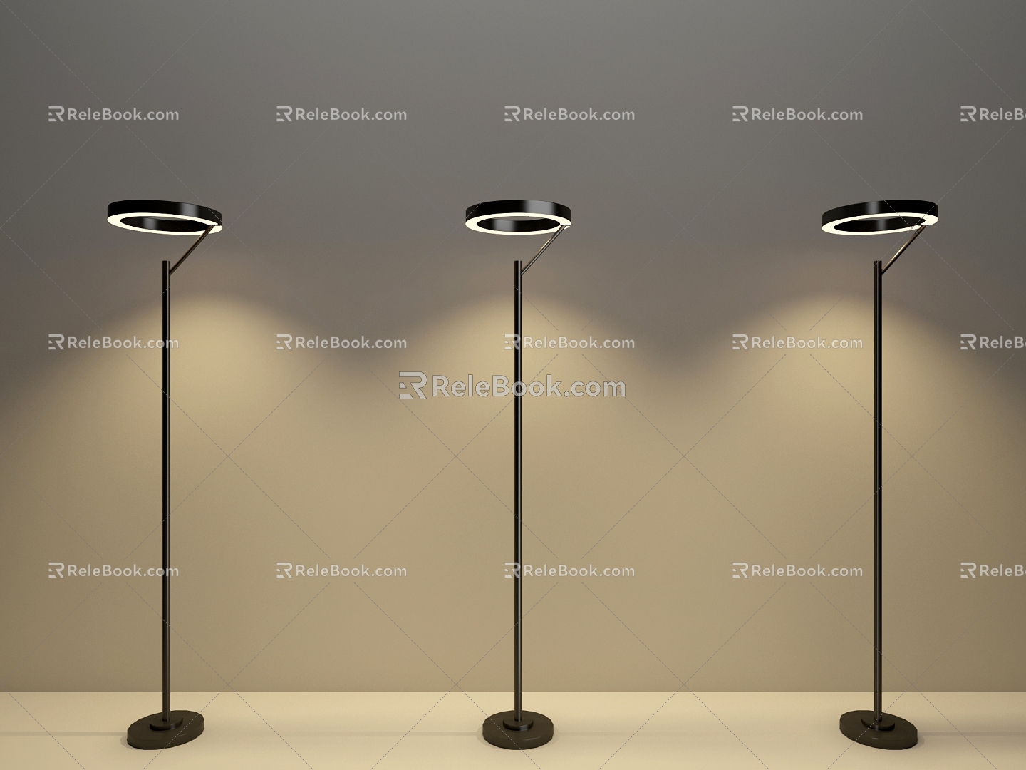 Floor Lamp Fixtures 3d model