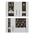 Modern Bookcase Interior Design With Open Shelves Drawers Books And Decorative Items