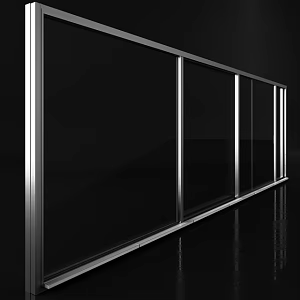 Floor-to-ceiling windows 3d model