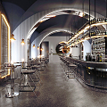 The Modern Bar 3d model