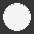 Modern Round Side Table With Layered Design White Pink Drawer And Wooden Legs