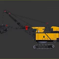 Heavy Duty Yellow Tracked Functional Vehicle With Large Bucket For Industrial Construction Work