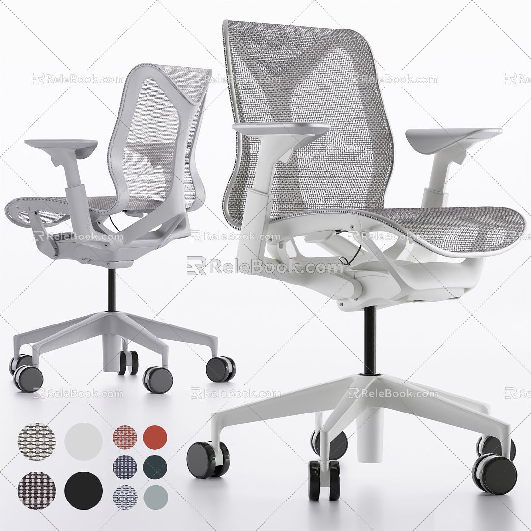 Modern office chair 3d model