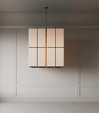 Quiet chandelier 3d model