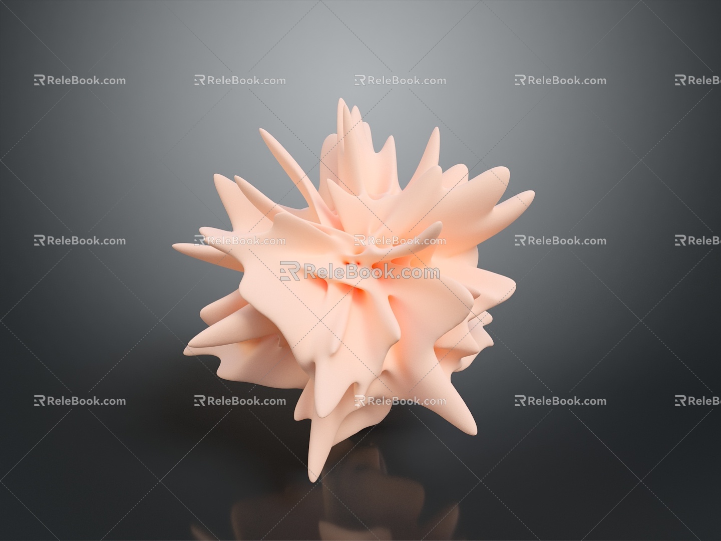 Coral Red Coral White Coral Blue Coral Gold Coral Black Coral Ball Coral Grass Coral Fine Finger Anemone 3d model