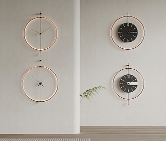 Hanging Watch 3d model