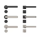 Modern Door Handle 3d model
