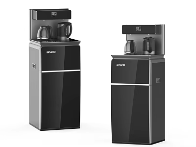 MALIO Black Standing Water Dispensers Modern Home Daily Use Appliances 3d model