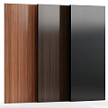 Stylish Wall Panels With Various Wood Grain Colors For Interior Design Options