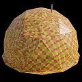 Premium Wooden Geodesic Garden Dome Shelter With Transparent Glass Panels For Backyard Horticulture Leisure