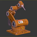 Modern Mechanical Arm Robot Arm Robot Arm 3d model