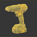 DEWALT Professional Cordless Yellow Black Power Drill With Battery Pack