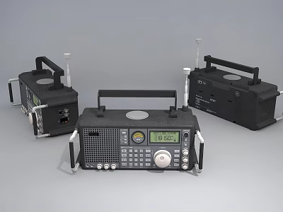 Modern Radio 3d model