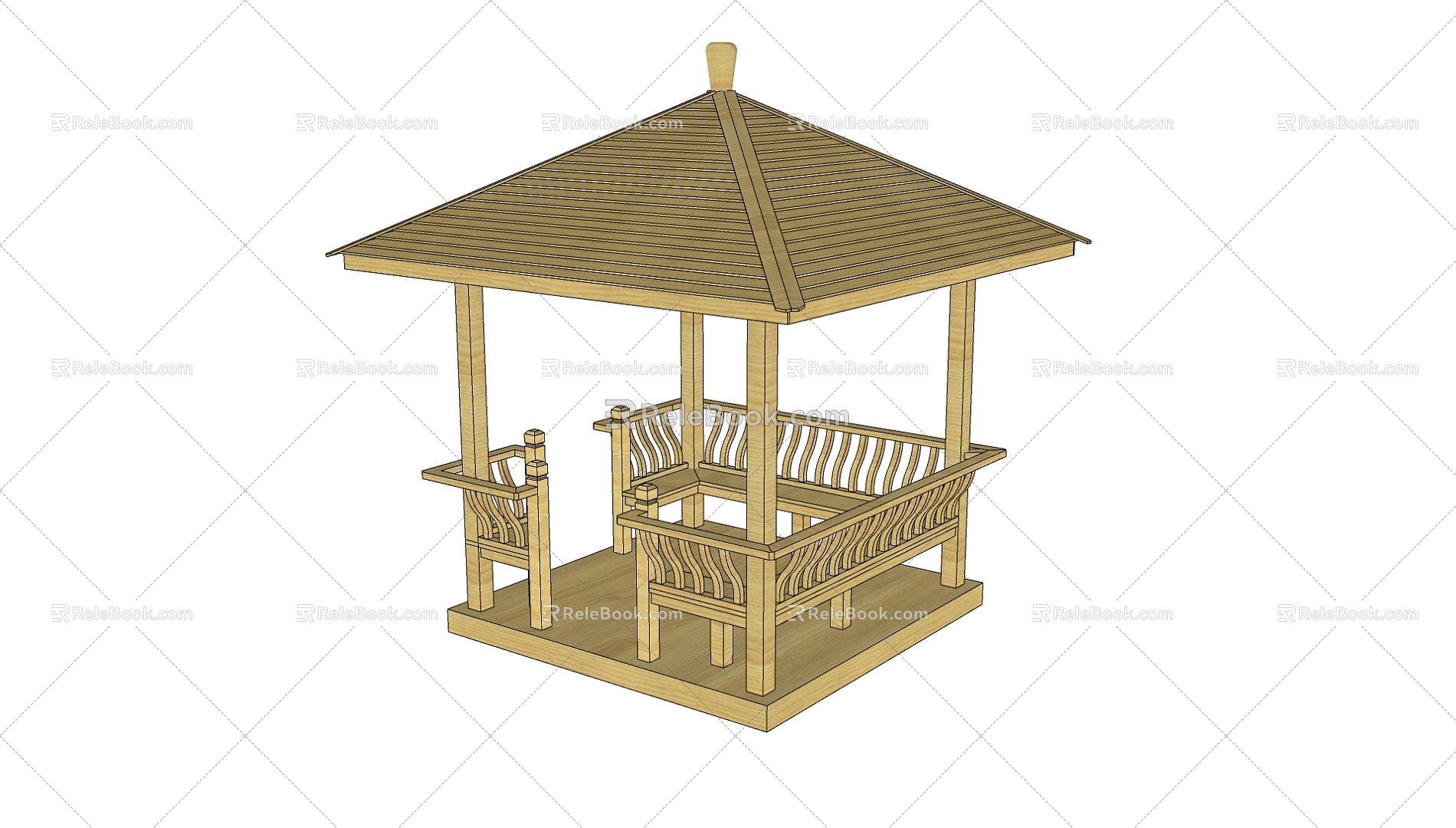 Gazebo 3d model