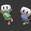 modern robot 3d model