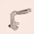 Robot Arm Intelligent Equipment 3d model