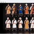 2D Mongolian Warriors Ethnic Minority Mongolian Compatriots Movie and TV Play Characters 3d model