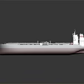 Colorful Water Transport Tanker Ship Models Displayed Side By Side