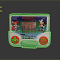 Game machine electronic chicken palm game machine hand game machine handheld game machine computer PC 3d model