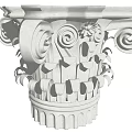 European style stigma classical stigma 3d model
