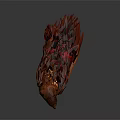 Modern Eagle Carving 3d model