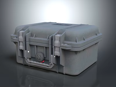 Smart Machine Hard Protective Case With Secure Latch For Storage And Transportation 3d model