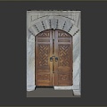 Ancient Building Door Ancient Building Door Chinese Style Door Antique Door Classical Door Chinese Style Door Chinese Style Entrance Traditional Door 3d model