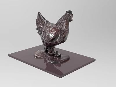 Root carving modeling to attract wealth Nafu root carving 620 3d model