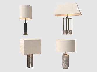 Table lamp 3d model