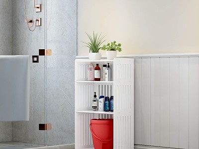 Toilet Storage Rack model