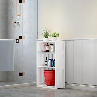 Toilet Storage Rack 3d model