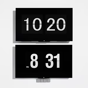 Modern TV Screen Display 3d model