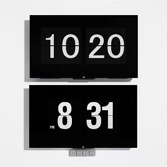 Modern TV Screen Display 3d model
