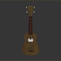 Guitar Classical Guitar Instrument String Plucked Instrument Western Instrument Western Music Equipment Western Equipment 3d model