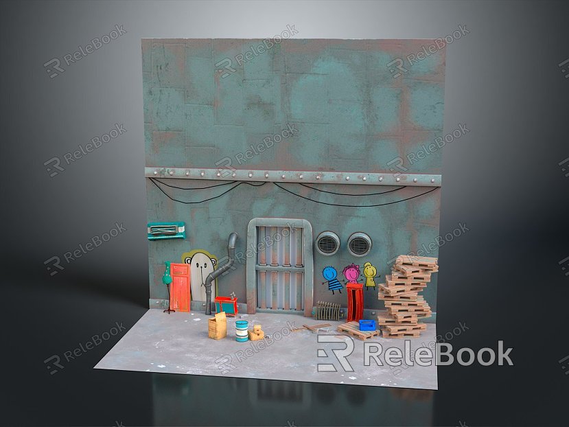 Game Environment Game Scene Fairy Tale Scene Fairy Tale Magic Scene Magic Item Fantasy Scene model