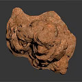 Natural Wooden Stone Raw Material With Rough Surface And Textured Appearance