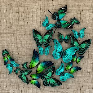 Modern Butterfly Craft 3d model