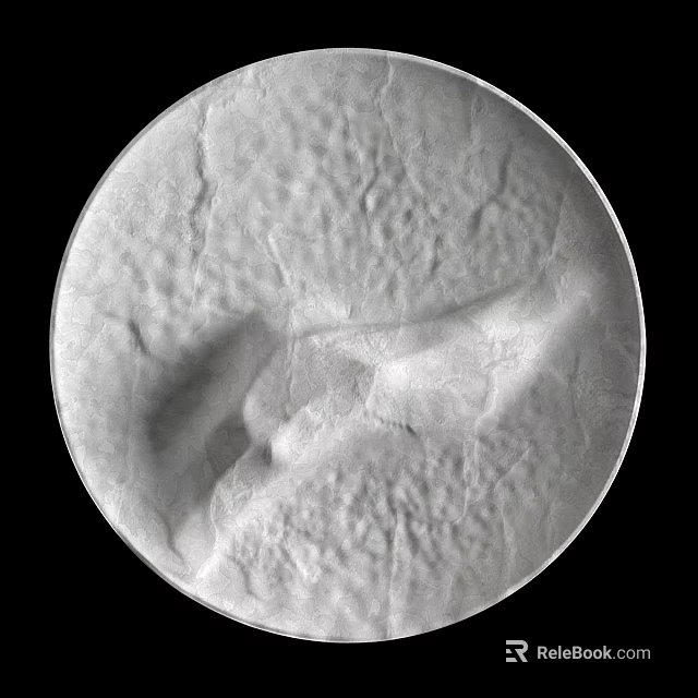 White Textured Floor Tiles With Natural Surface For Home Interior Design 3d model 