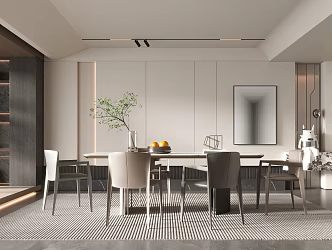 Modern Restaurant 3d model