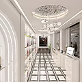 C+VINTAGE Luxury Couture Store with Chanel Logo Display Windows and Fashion Items